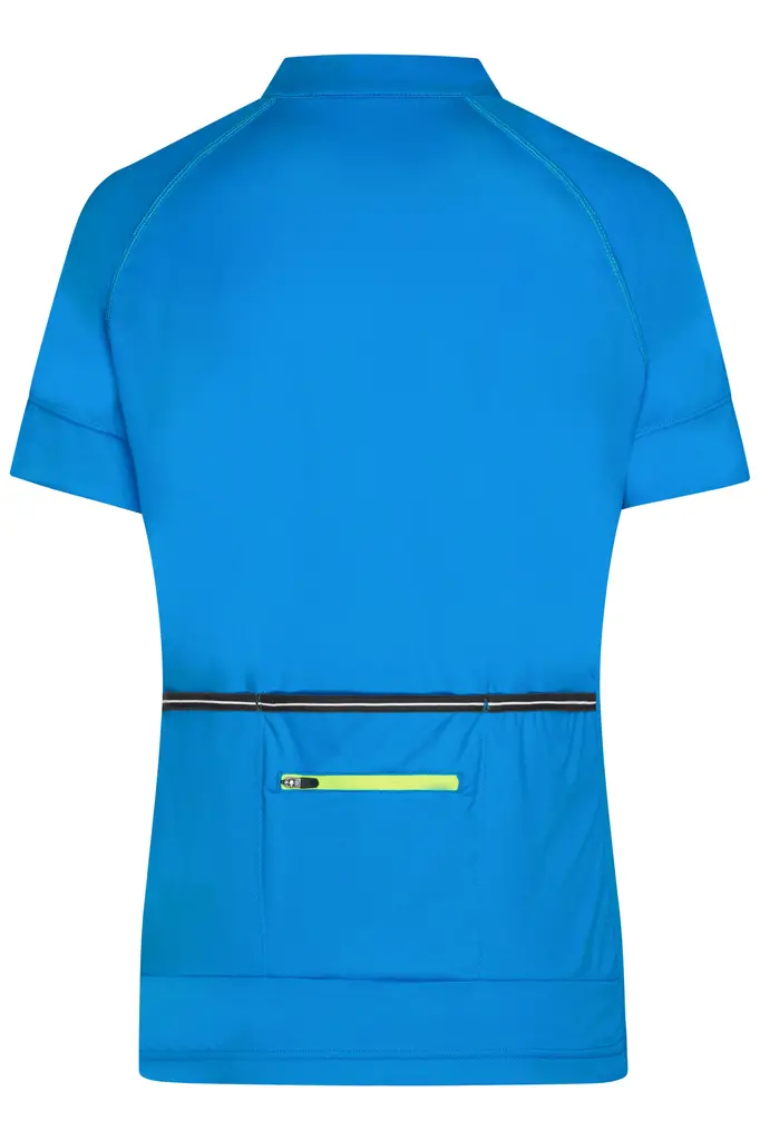 Ženska biciklistička majica JN513 bright-blue/bright-yellow L-3