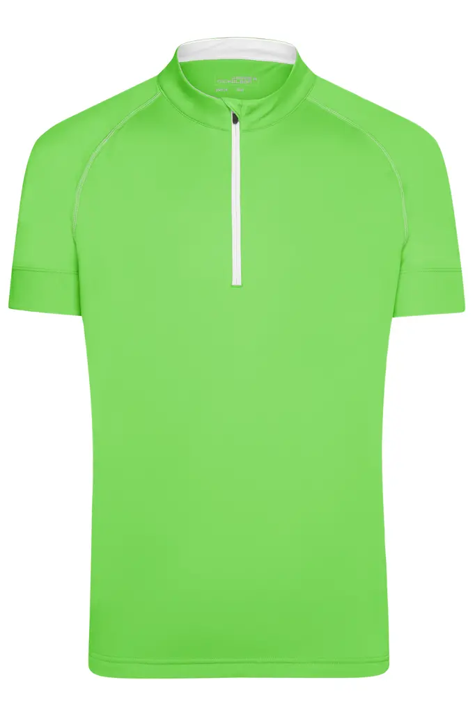 Muška biciklistička majica JN514 bright-green/white M-0