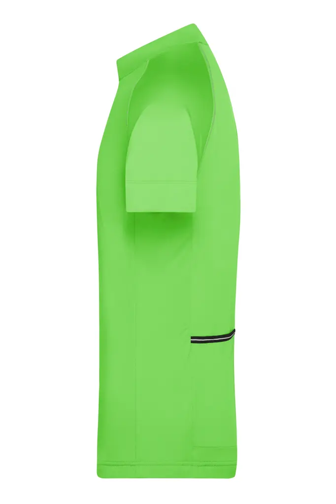 Muška biciklistička majica JN514 bright-green/white M-1
