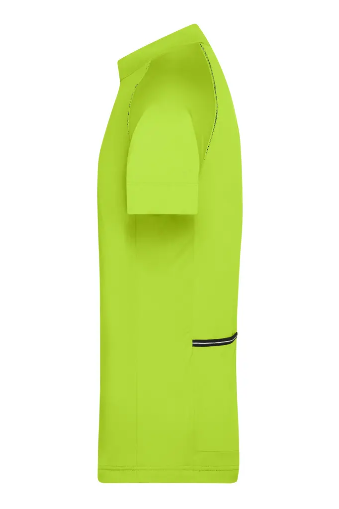 Muška biciklistička majica JN514 bright-yellow/bright-blue M-1