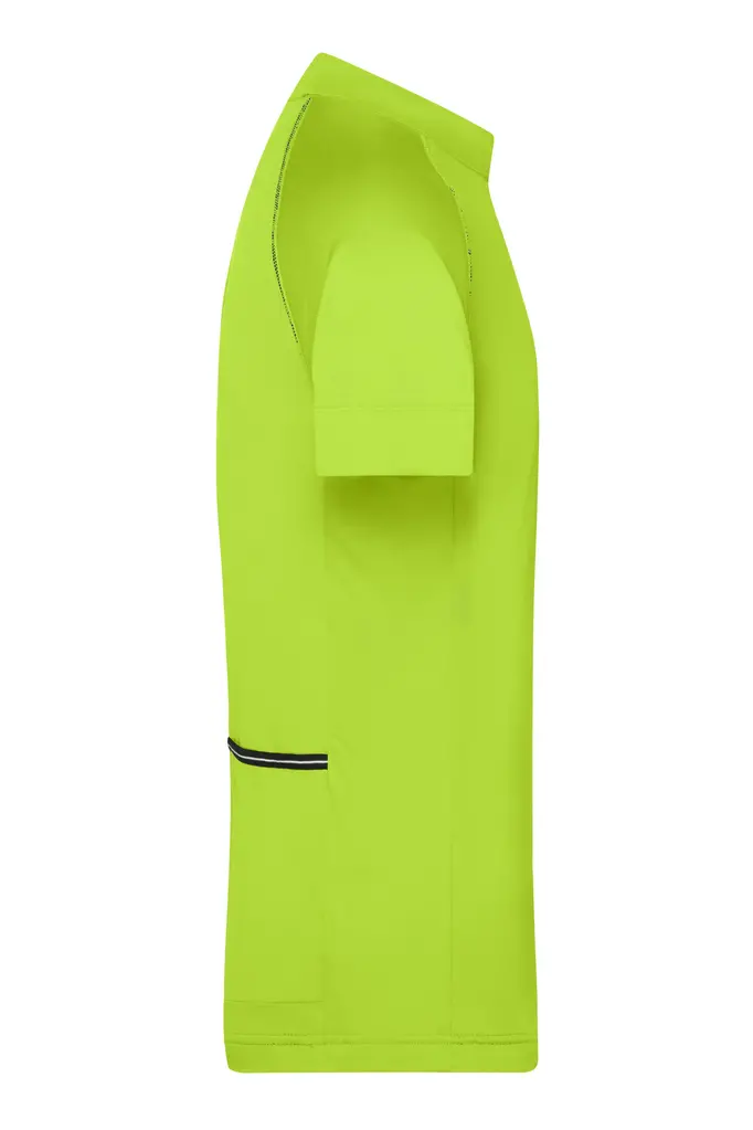 Muška biciklistička majica JN514 bright-yellow/bright-blue M-2