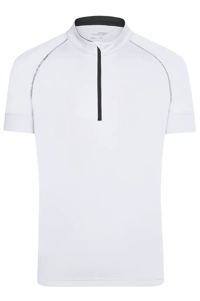 Muška biciklistička majica JN514 white/black S-0 Muška biciklistička majica JN514 white/black S-0