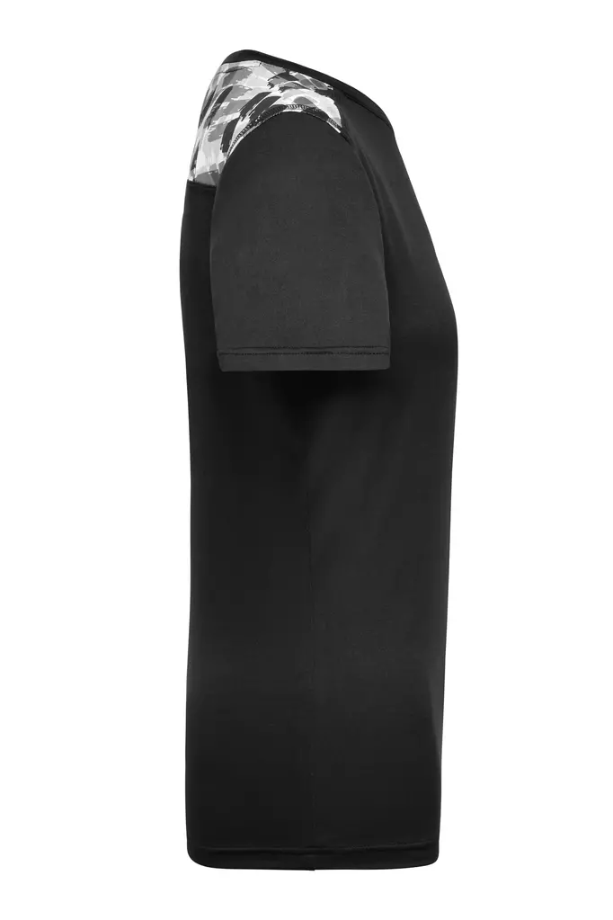 Ženska sportska majica JN523 black/black-printed XS-2