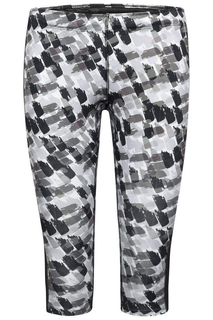 Ženske tajice JN529 black-printed/black XS-0