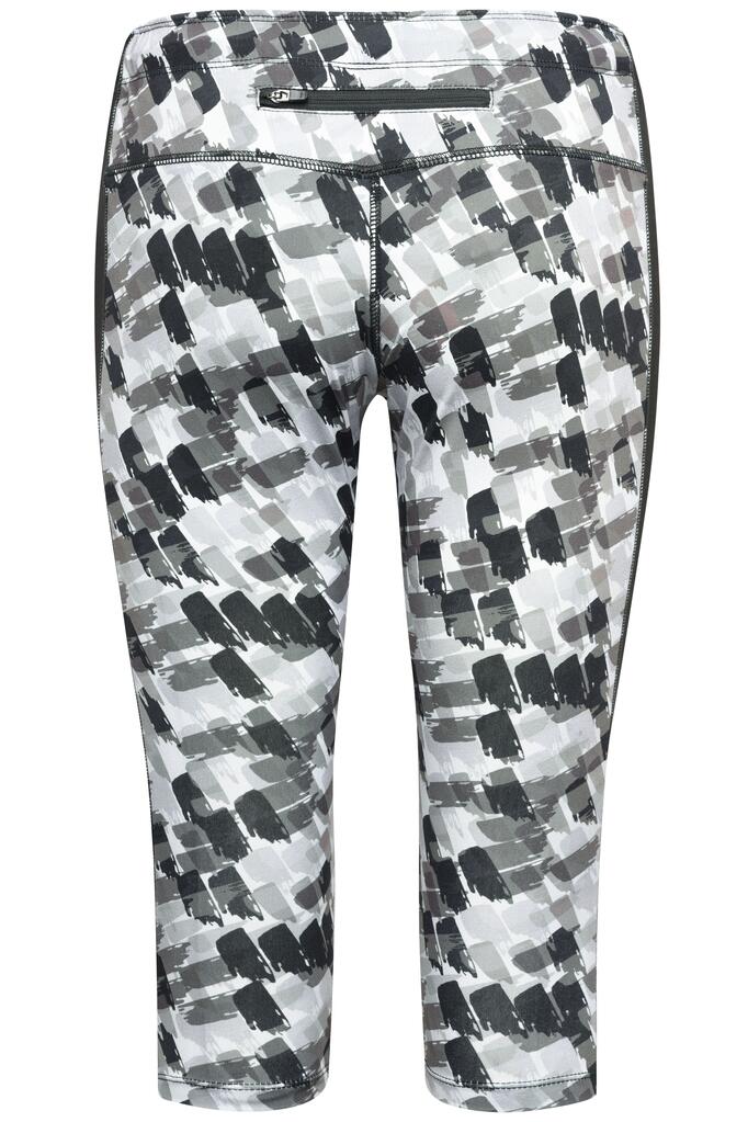 Ženske tajice JN529 black-printed/black XS-3