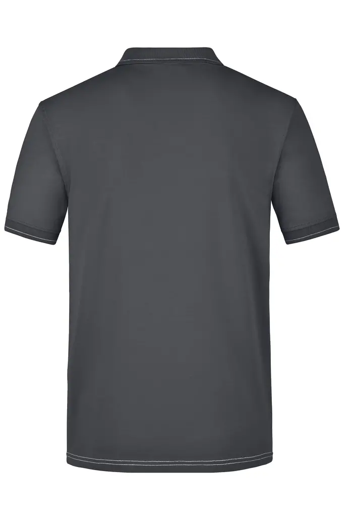 Muška polo majica JN569 graphite/white S-7