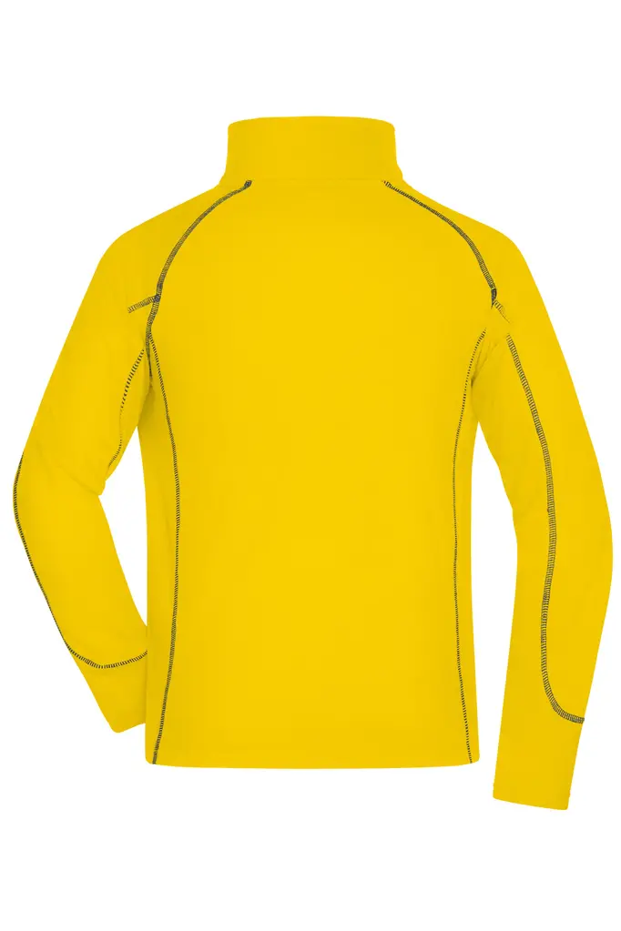 Muški flis JN597 yellow/carbon M-3