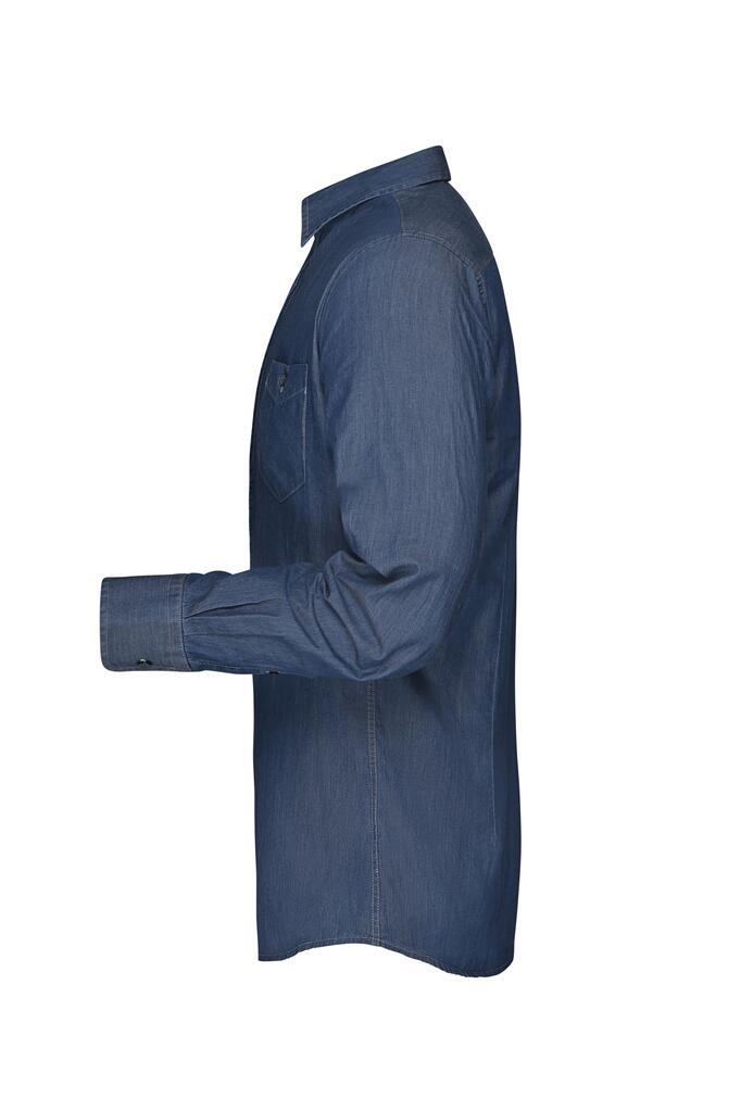 Muška košulja JN629 dark-denim S-1