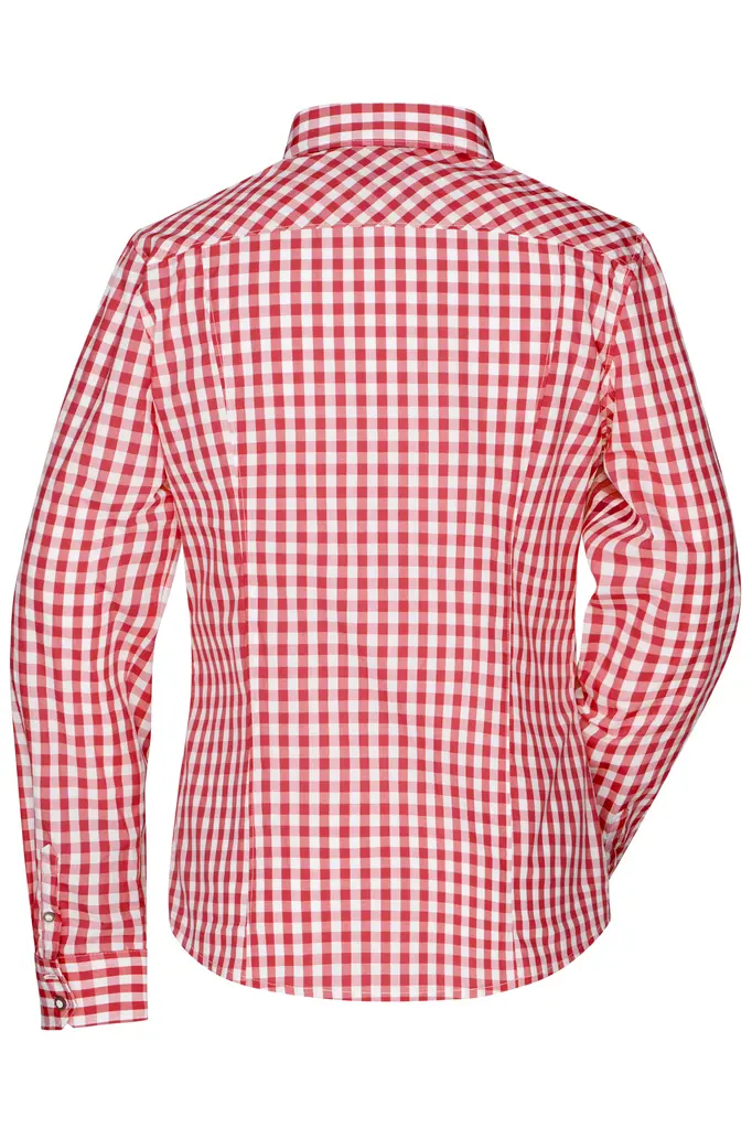 Ženska košulja JN637 red/white XS-7