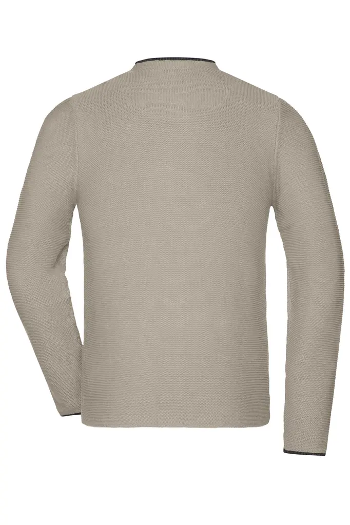 Muška košulja JN640 beige/anthracite-melange/red XXL-3