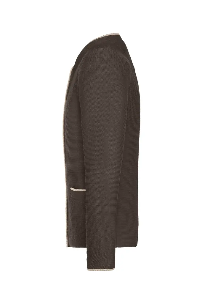Muška košulja JN640 brown-melange/beige/royal L-1
