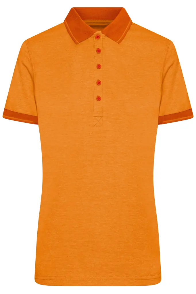 Ženska polo majica JN705 orange-melange/dark-orange S-0