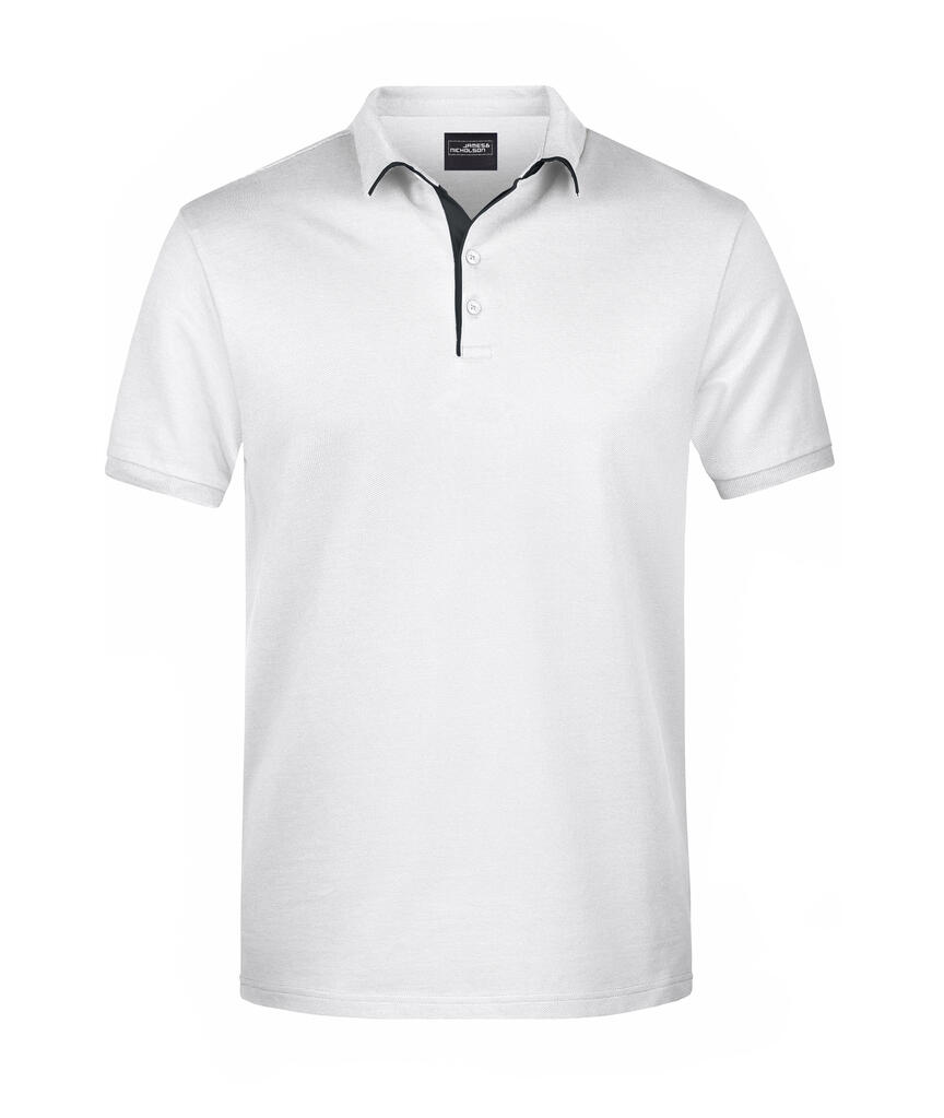 Ženska polo majica JN726 white/black M-0 Ženska polo majica JN726 white/black M-0