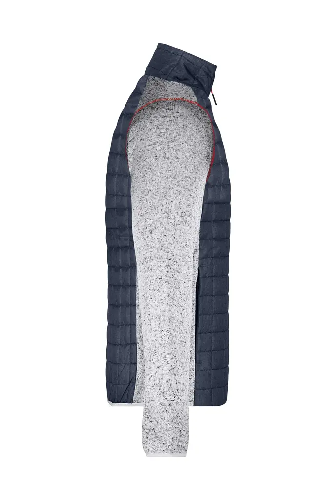 Muška jakna JN742 light-melange/anthracite-melange S-2