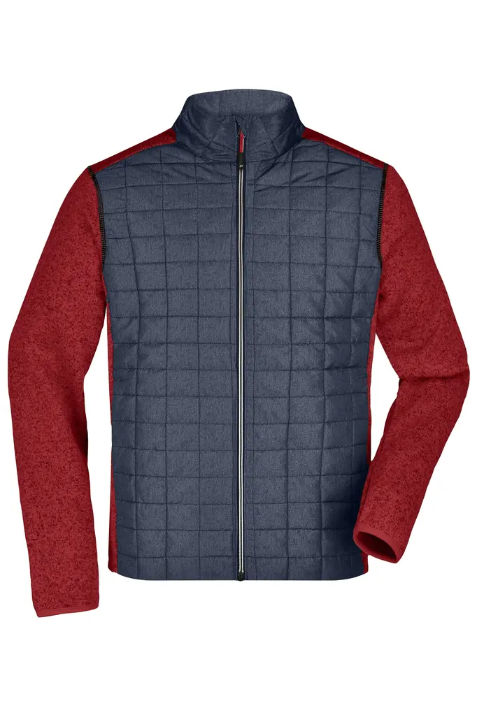 Muška jakna JN742 red-melange/anthracite-melange S-0