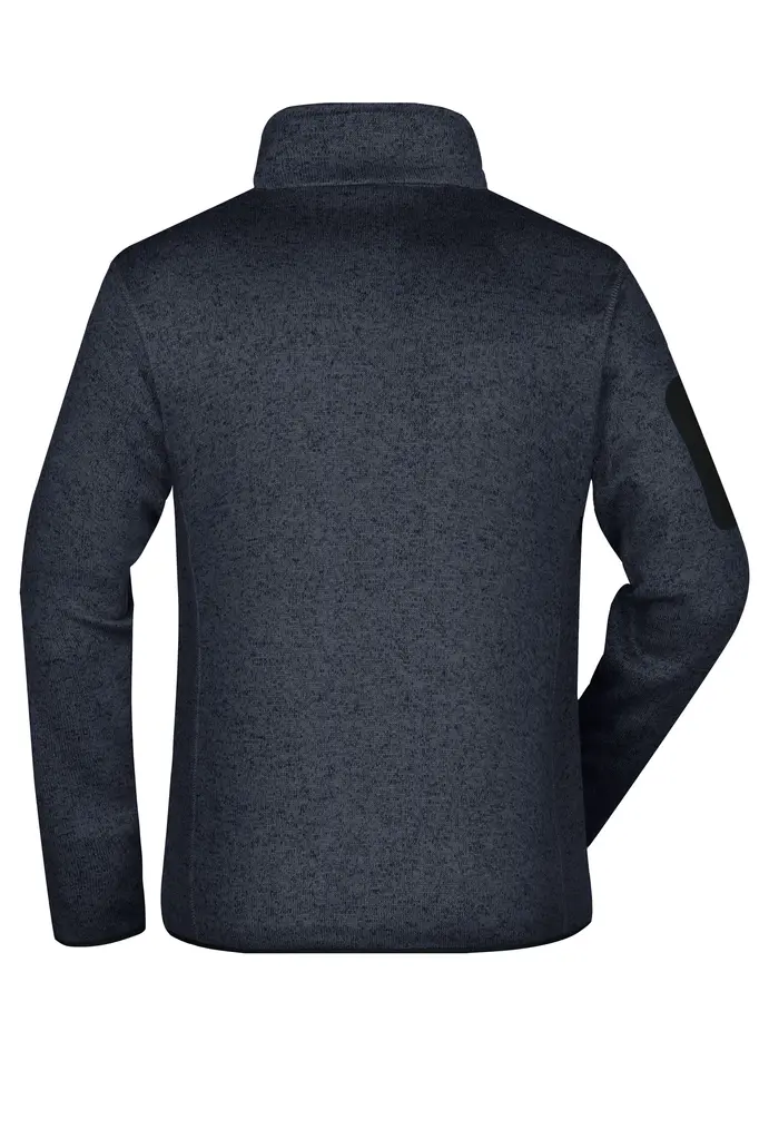 Muški flis JN762 dark-grey-melange/silver S-3