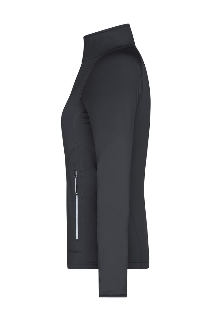 Ženski flis JN763 black/silver S-1