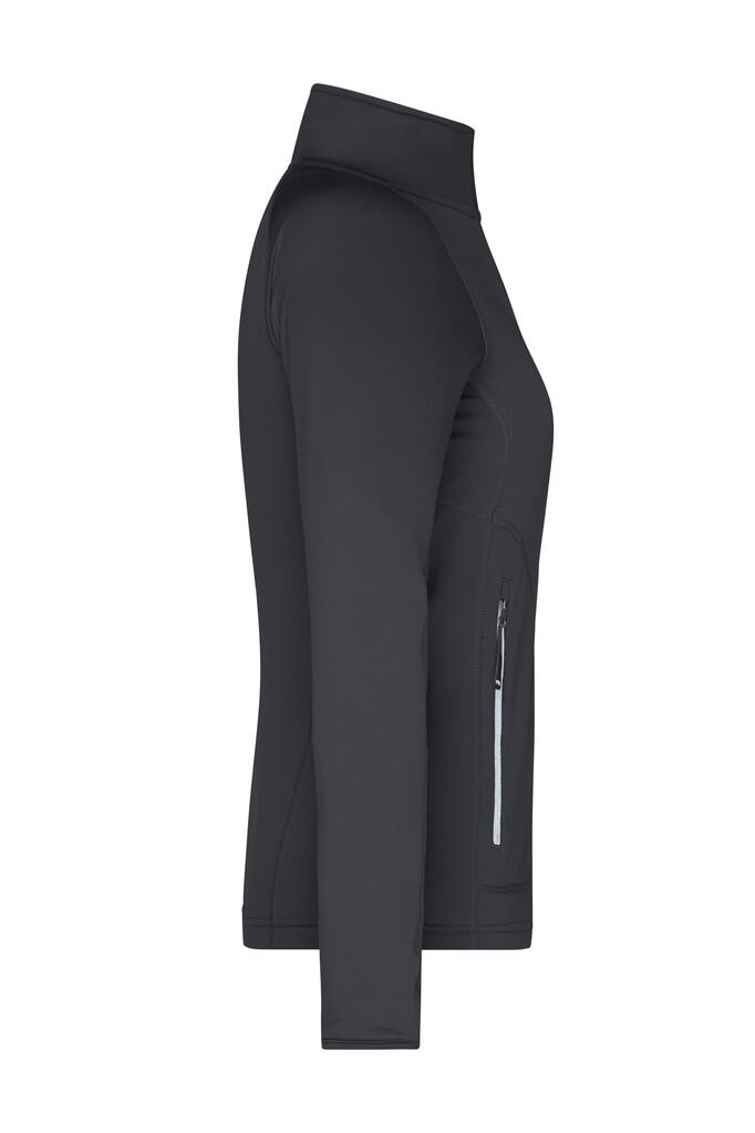 Ženski flis JN763 black/silver S-2