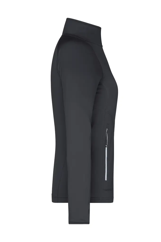 Ženski flis JN763 black/silver S-2