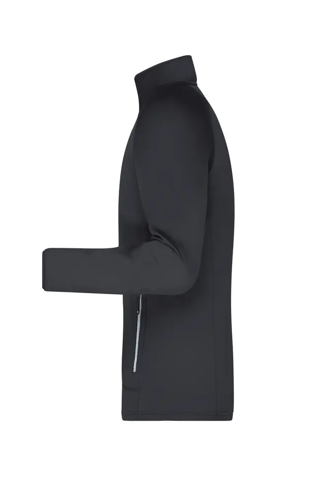 Muški flis JN764 black/silver L-1