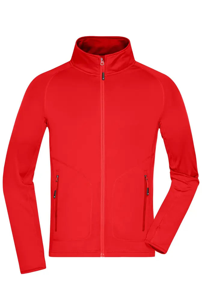 Muški flis JN764 light-red/chili S-0 Muški flis JN764 light-red/chili S-0