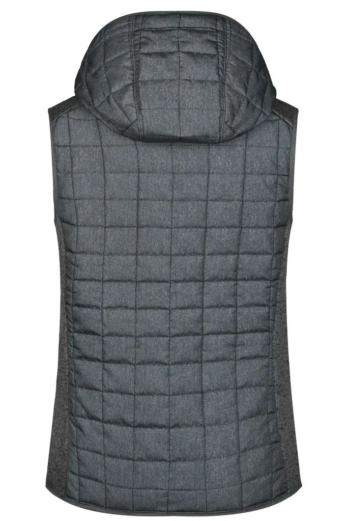 Ženski prsluk JN767 grey-melange/anthracite-melange S-7