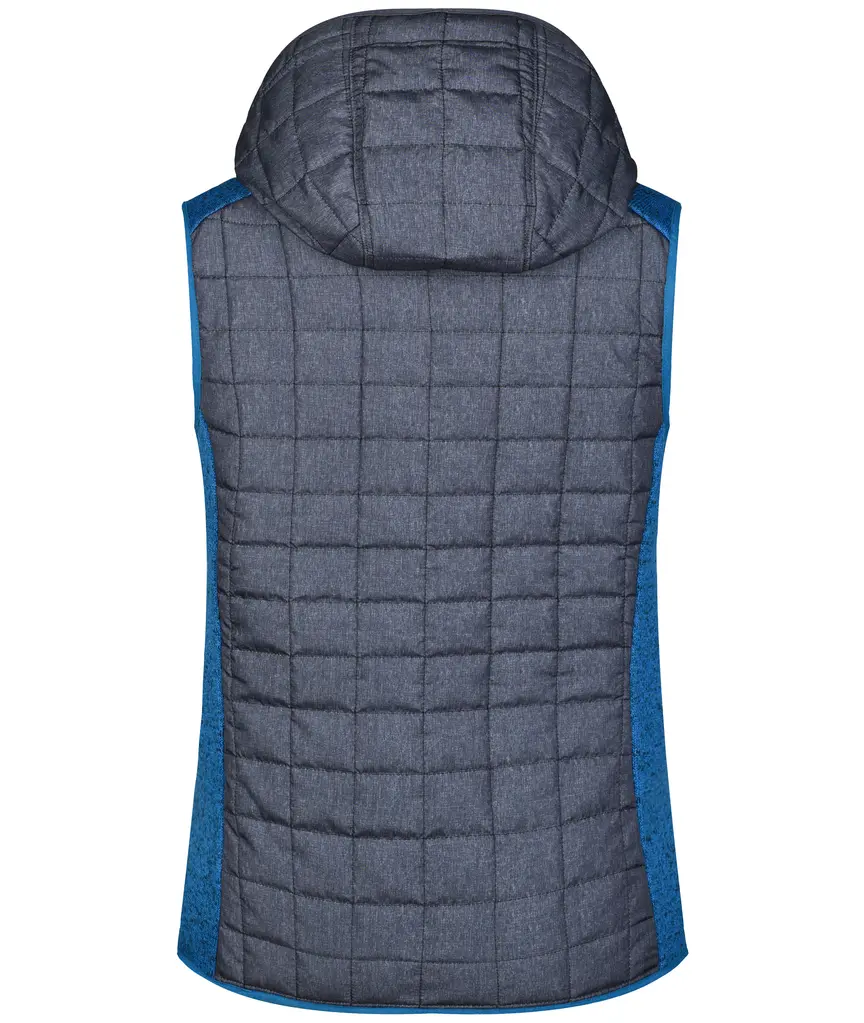 Ženski prsluk JN767 royal-melange/anthracite-melange S-7