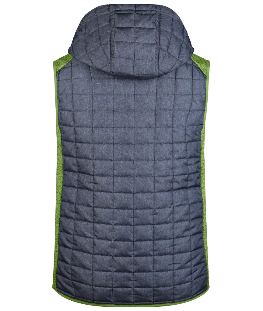 Muški prsluk JN768 kiwi-melange/anthracite-melange S-7