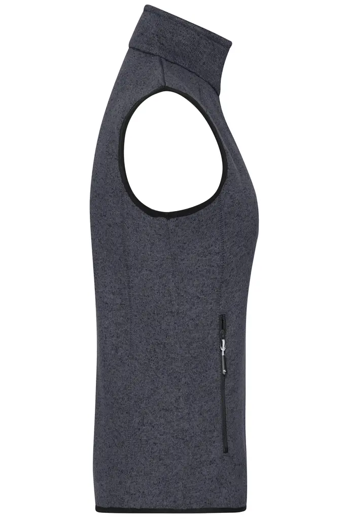 Ženski prsluk JN773 dark-grey-melange/silver S-2