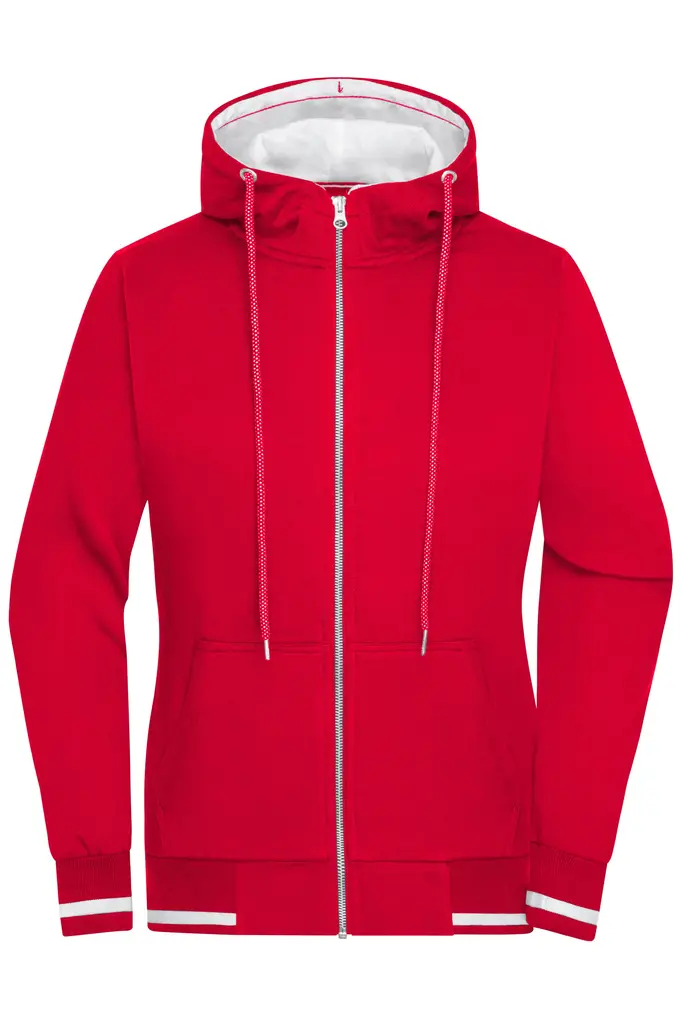Ženska hudica JN775 red/white S-0