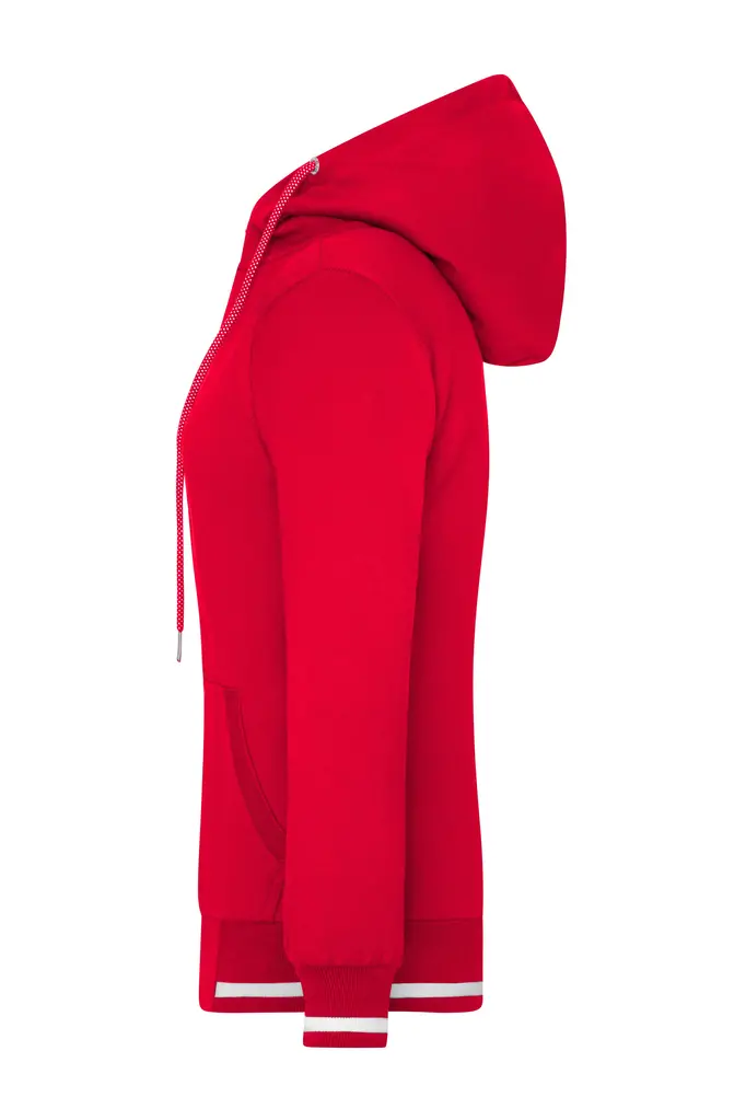 Ženska hudica JN775 red/white S-1