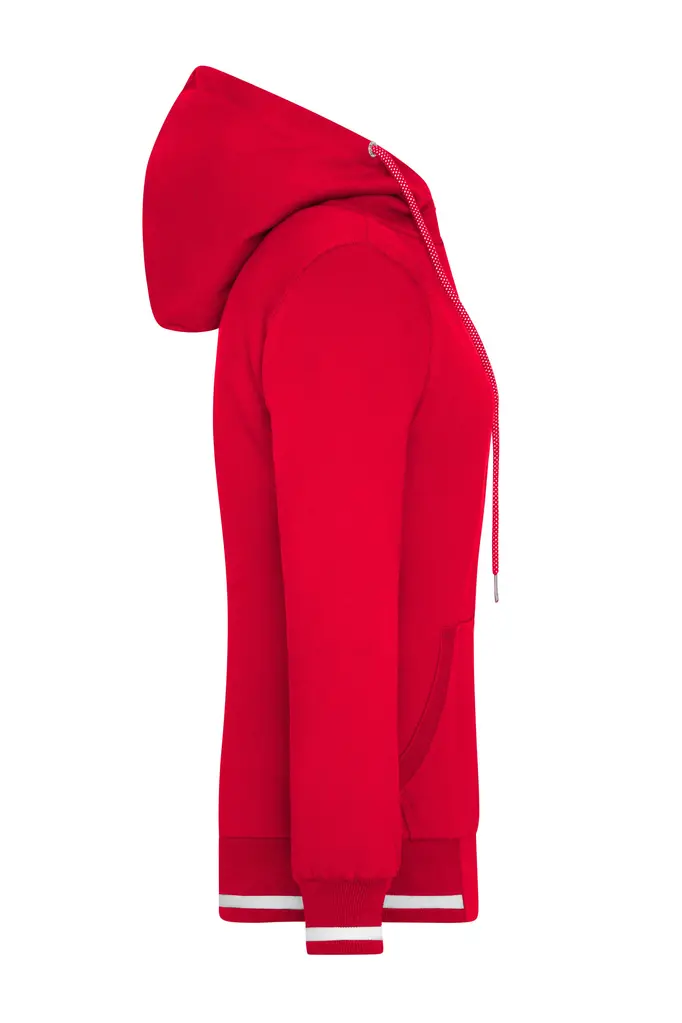 Ženska hudica JN775 red/white S-2