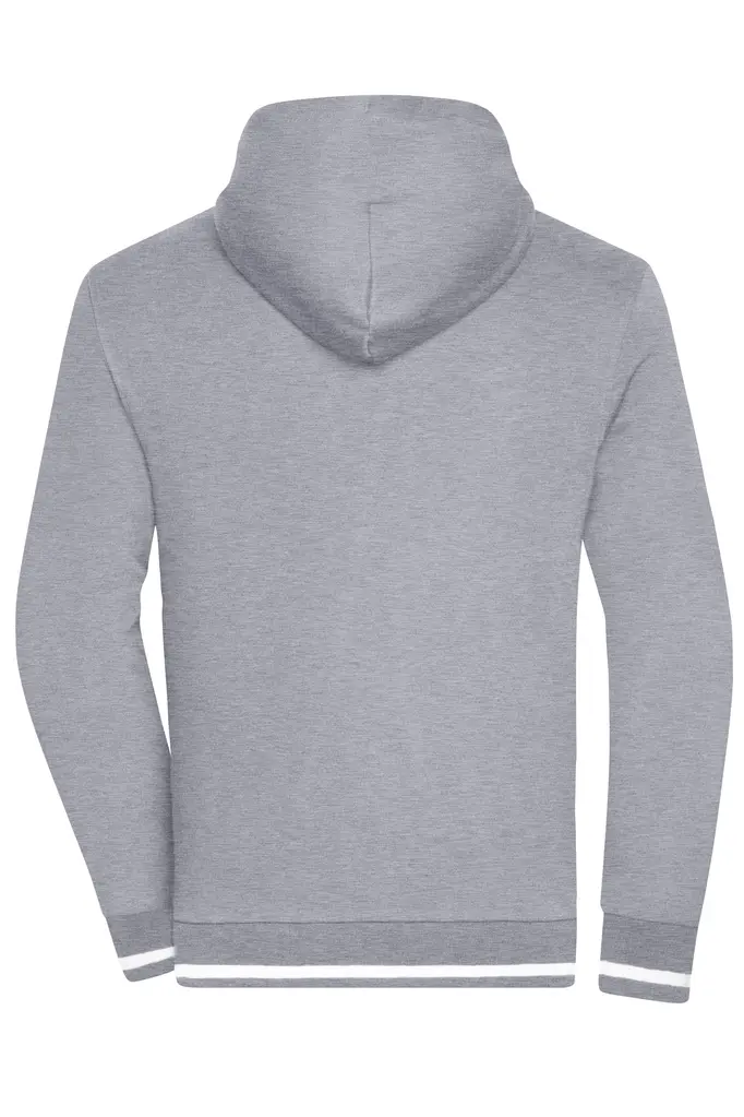 Muška hudica JN776 grey-heather/white S-7