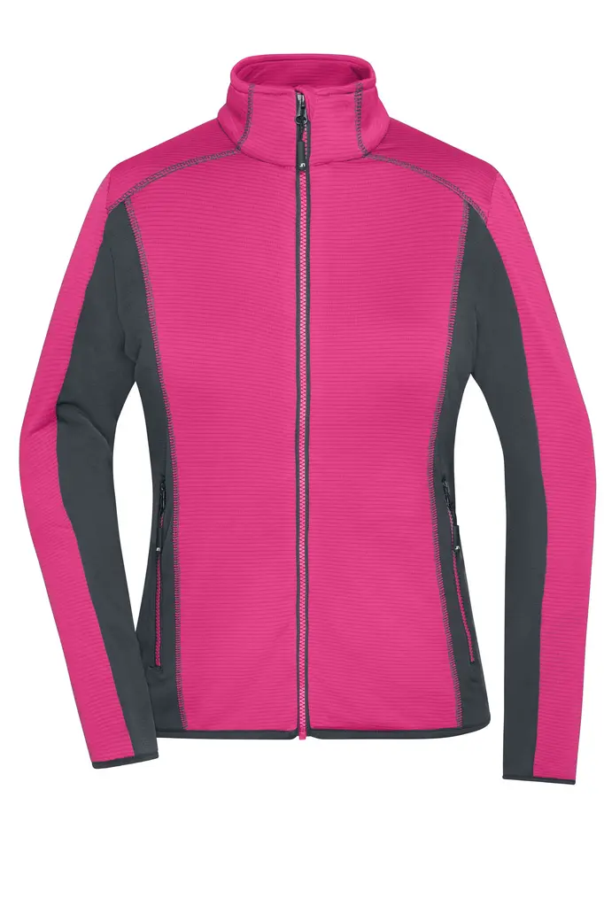 Ženski flis JN783 pink/carbon XS-0