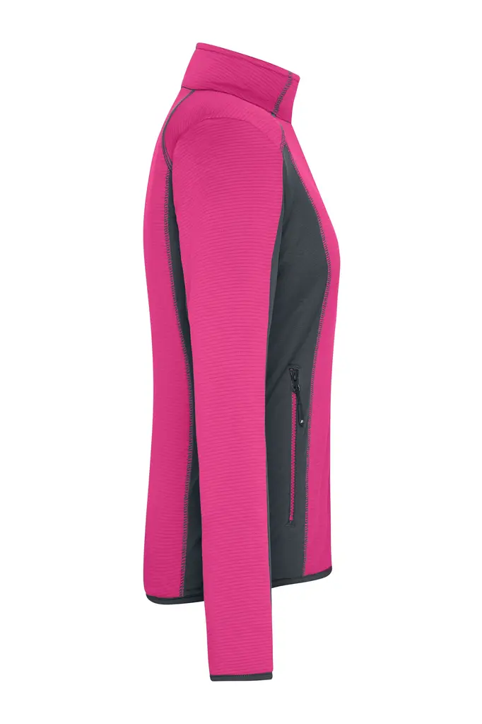 Ženski flis JN783 pink/carbon XS-2