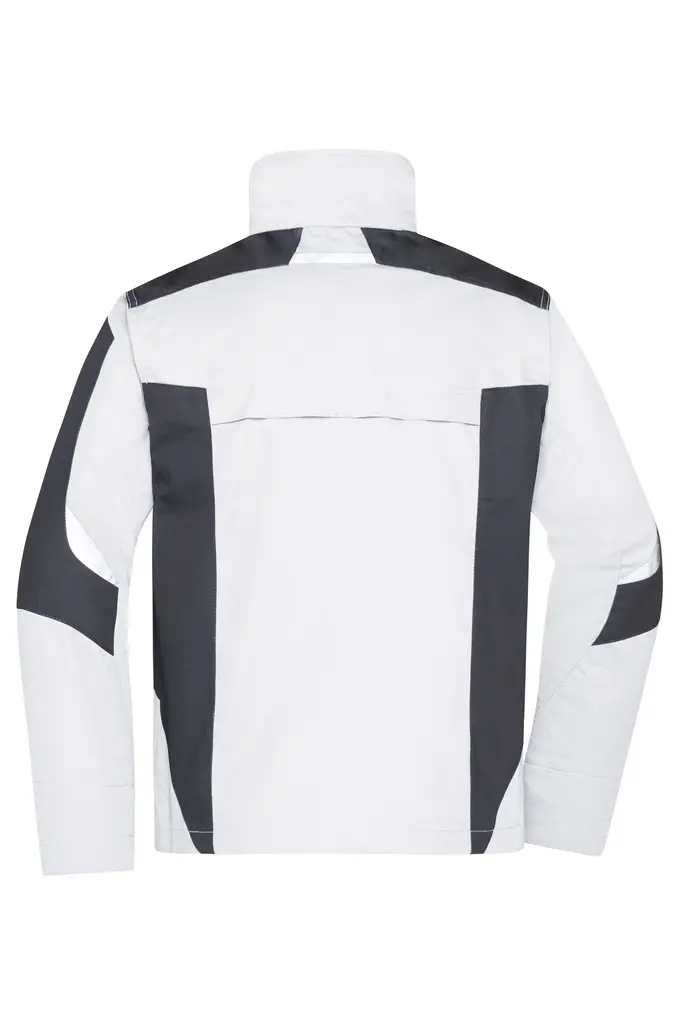 Radna jakna JN821 white/carbon S-6 Radna jakna JN821 white/carbon S-6
