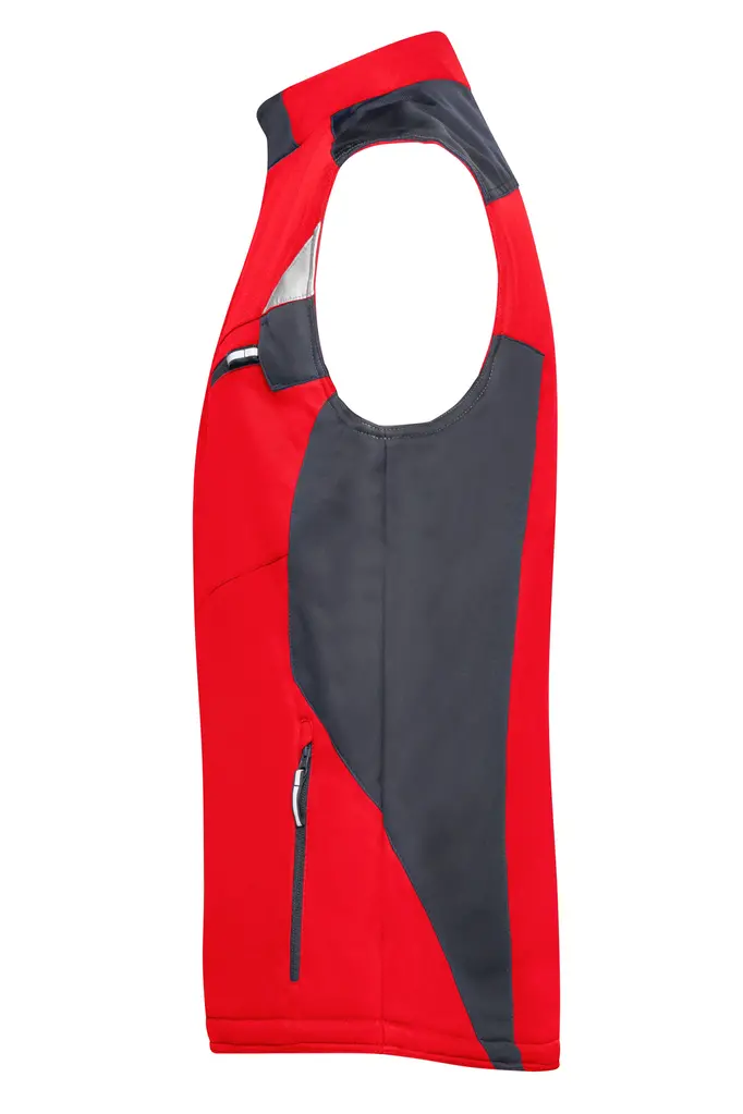 Radni prsluk JN825 red/black XS-4 Radni prsluk JN825 red/black XS-4