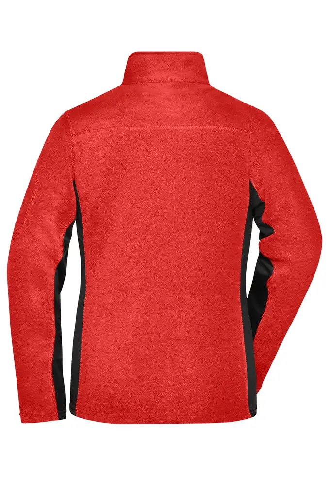Ženski radni flis JN841 red/black XS-7