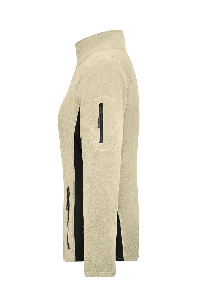Ženski radni flis JN841 stone/black XS-1