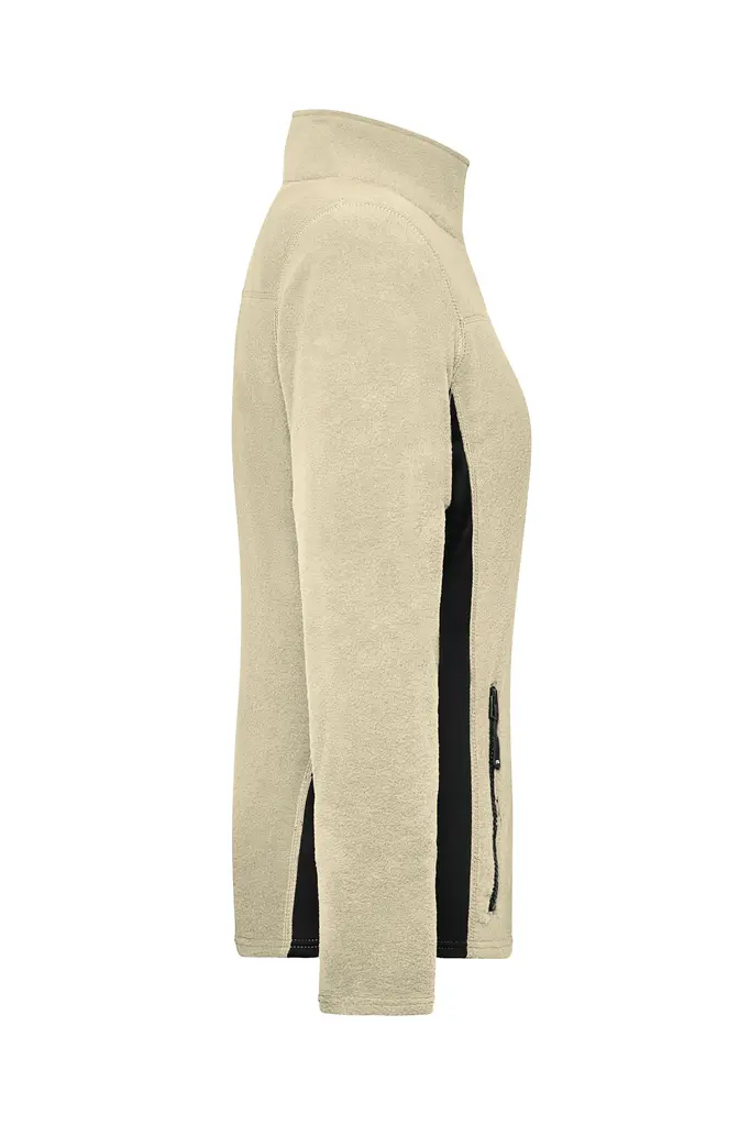 Ženski radni flis JN841 stone/black XS-2