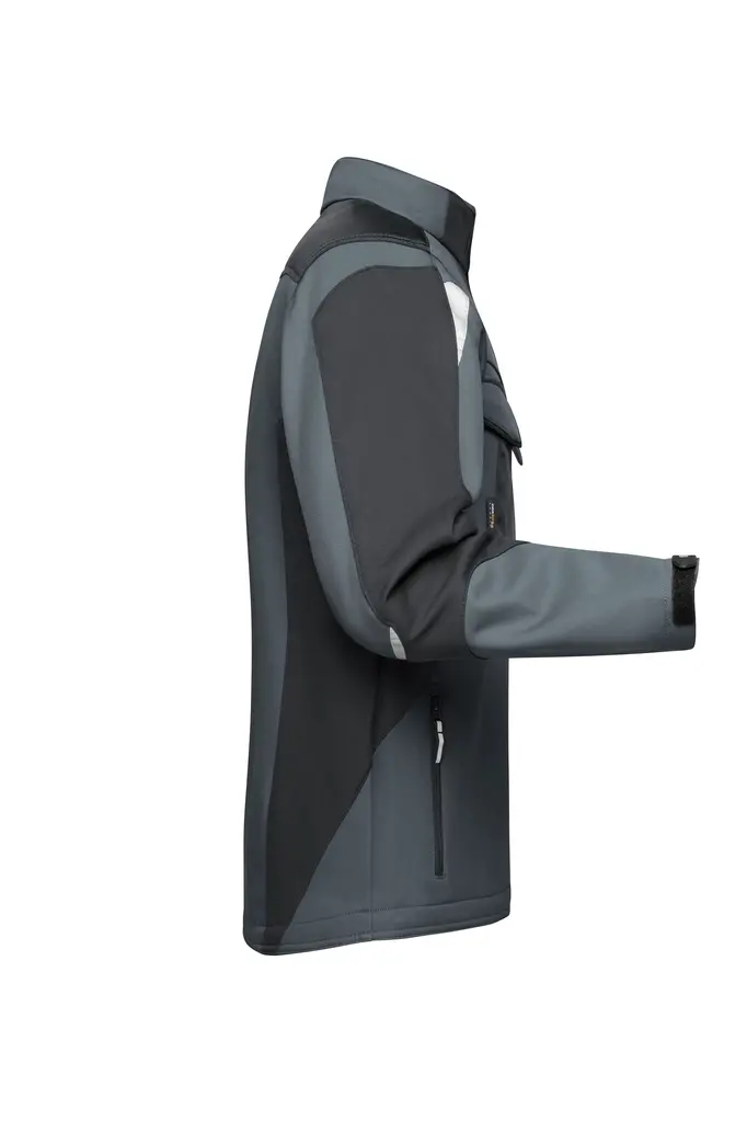 Radna softshell jakna  JN844 carbon/black XS-5