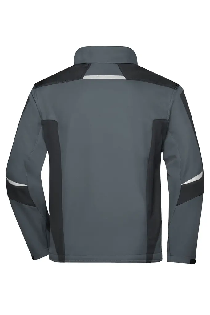 Radna softshell jakna  JN844 carbon/black XS-6