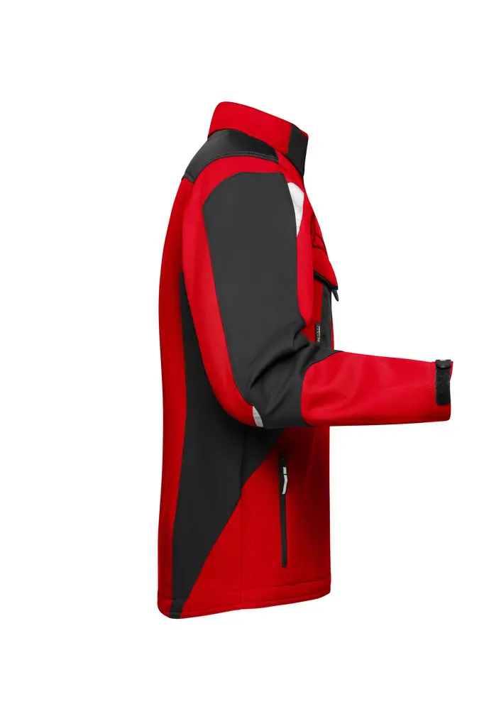 Radna softshell jakna  JN844 red/black XS-5
