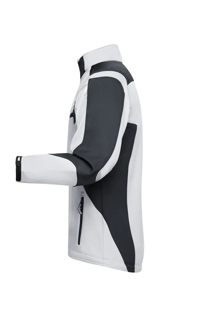 Radna softshell jakna  JN844 white/carbon XS-4