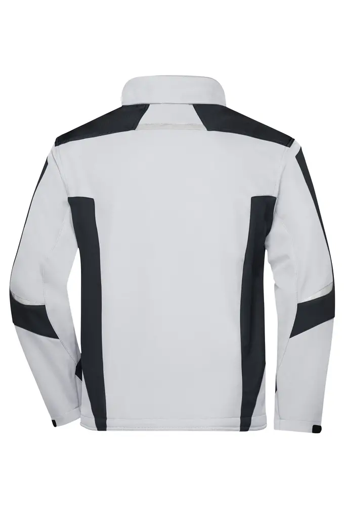 Radna softshell jakna  JN844 white/carbon XS-6