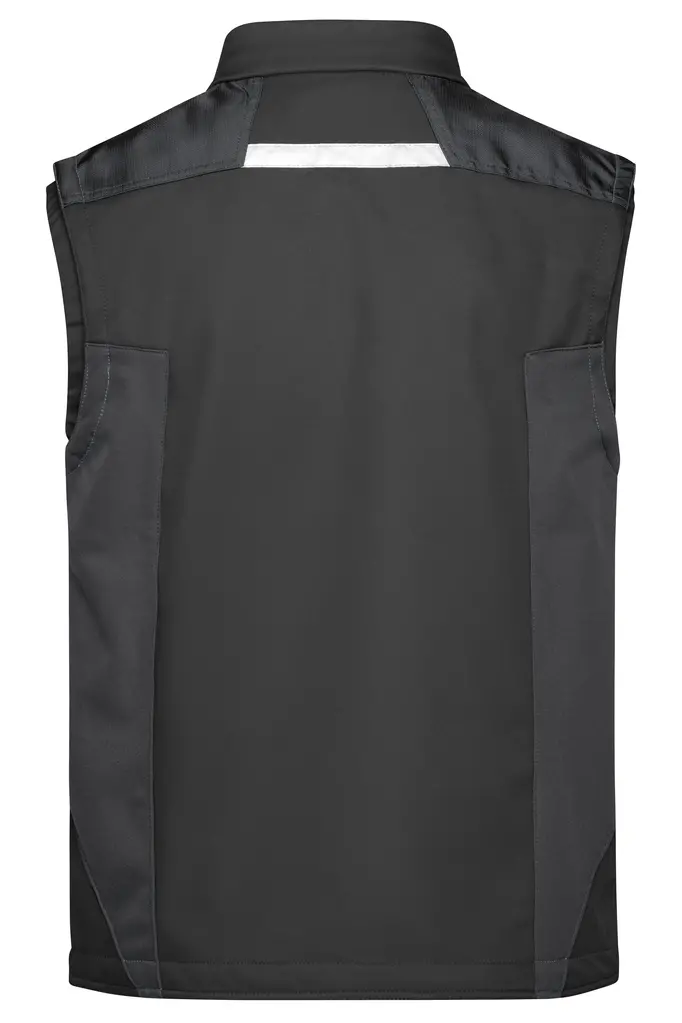 Radni softshell prsluk JN845 black/black XS-6 Radni softshell prsluk JN845 black/black XS-6