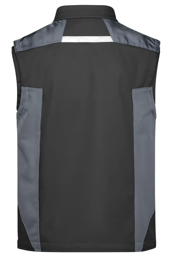 Radni softshell prsluk  JN845 black/carbon XS-6