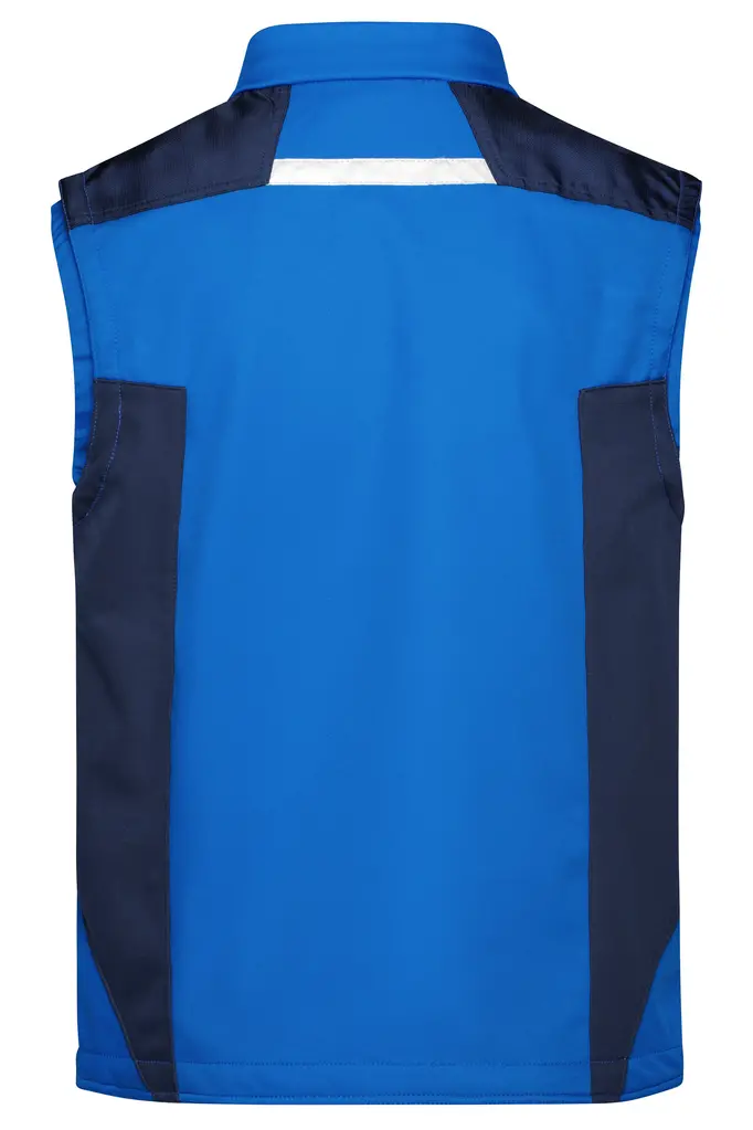 Radni softshell prsluk  JN845 royal/navy XS-7