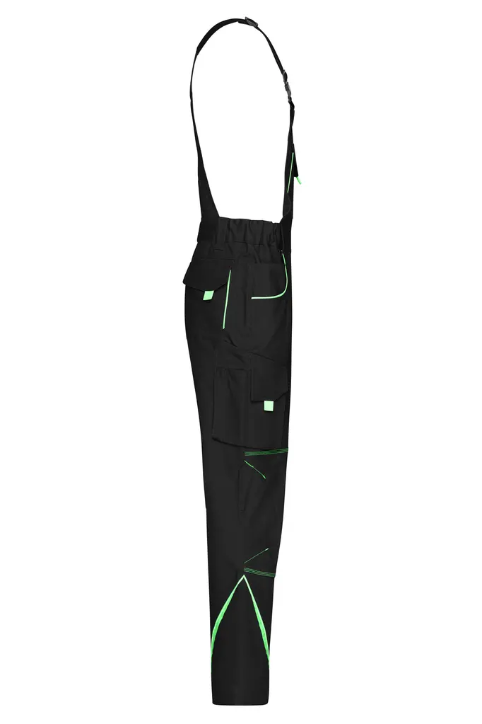 Radne tregerice JN848 black/lime-green 44-2