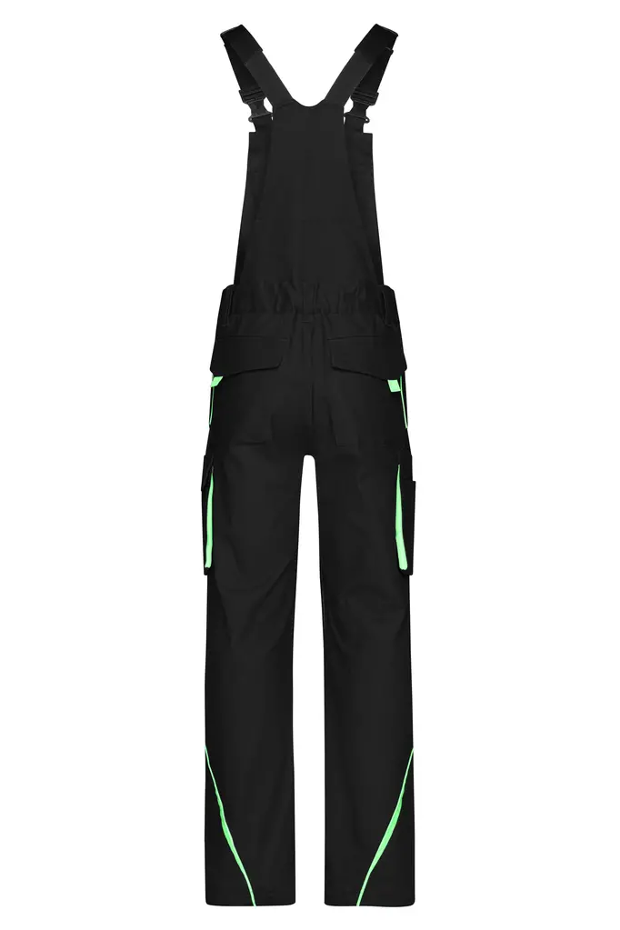 Radne tregerice JN848 black/lime-green 44-3